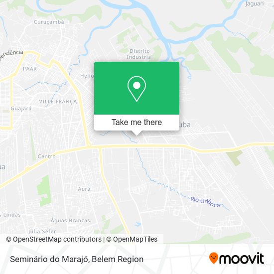 Seminário do Marajó map