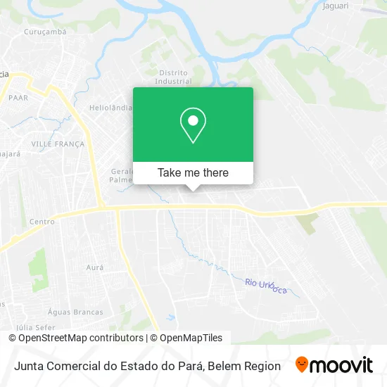 Junta Comercial do Estado do Pará map