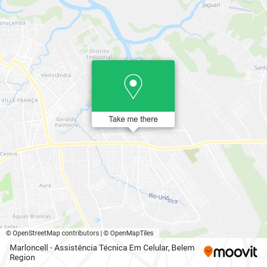 Mapa Marloncell - Assistência Técnica Em Celular