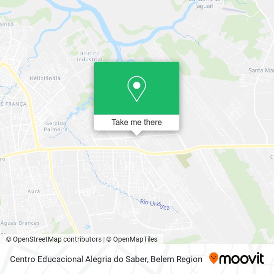 Centro Educacional Alegria do Saber map