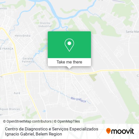 Centro de Diagnostico e Serviços Especializados Ignacio Gabriel map