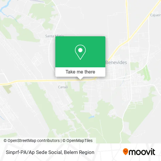 Sinprf-PA/Ap Sede Social map