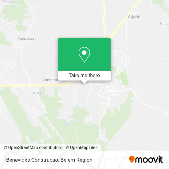 Benevides Construcao map