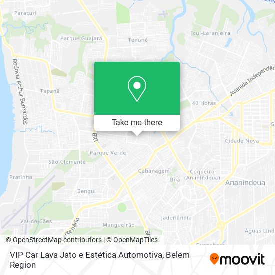 VIP Car Lava Jato e Estética Automotiva map