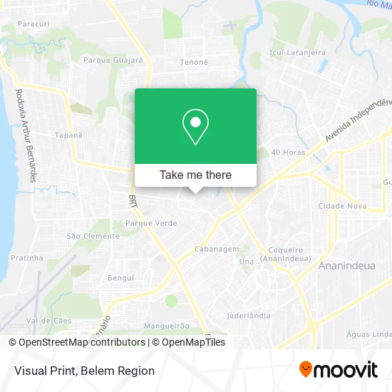 Visual Print map