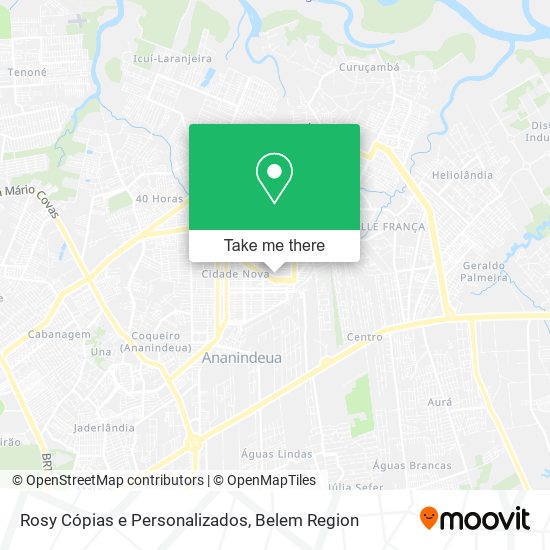 Rosy Cópias e Personalizados map