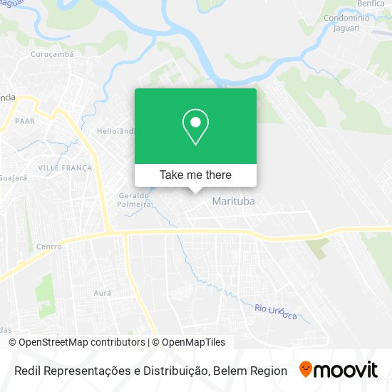 Redil Representações e Distribuição map