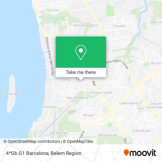 Mapa 4*Gb.G1 Barcelona