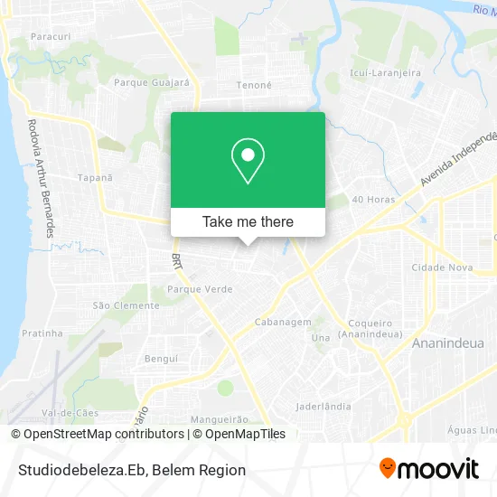 Studiodebeleza.Eb map