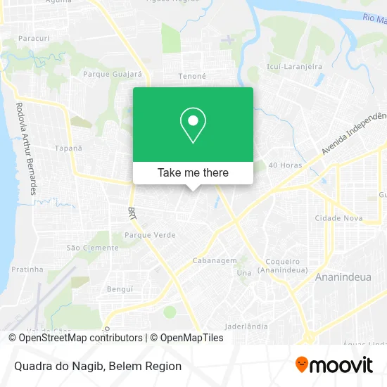 Quadra do Nagib map