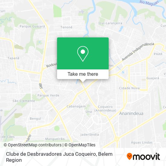 Clube de Desbravadores Juca Coqueiro map