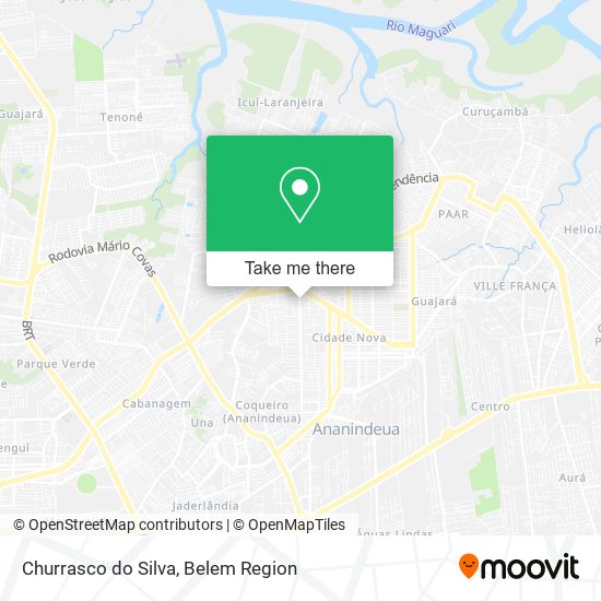 Churrasco do Silva map