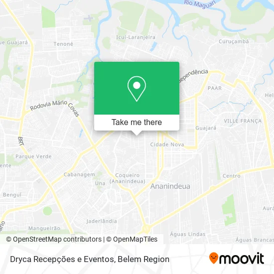 Dryca Recepções e Eventos map