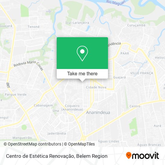 Centro de Estética Renovação map