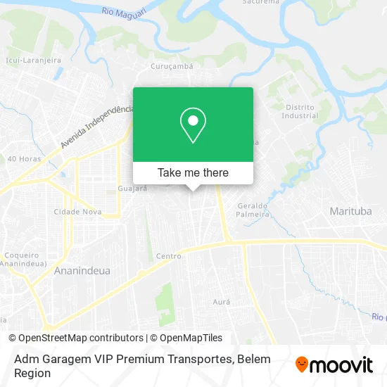 Adm Garagem VIP Premium Transportes map