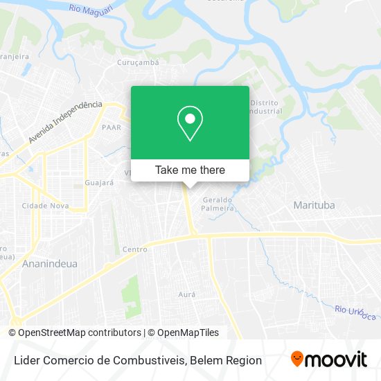 Lider Comercio de Combustiveis map