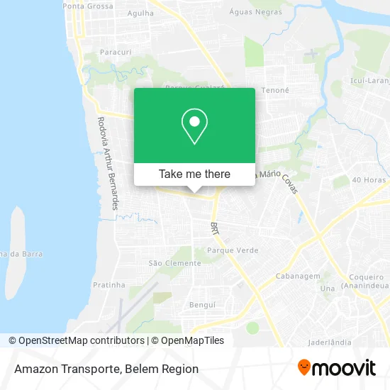 Amazon Transporte map