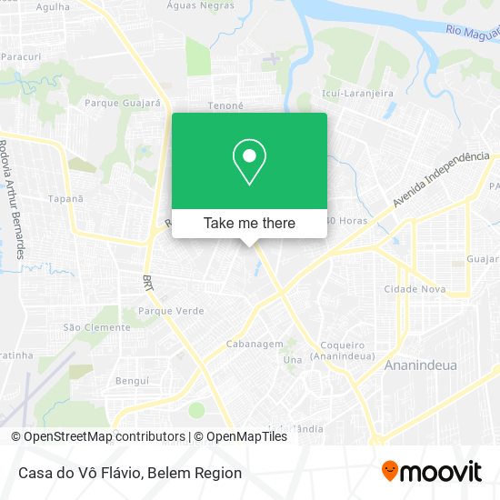 Casa do Vô Flávio map