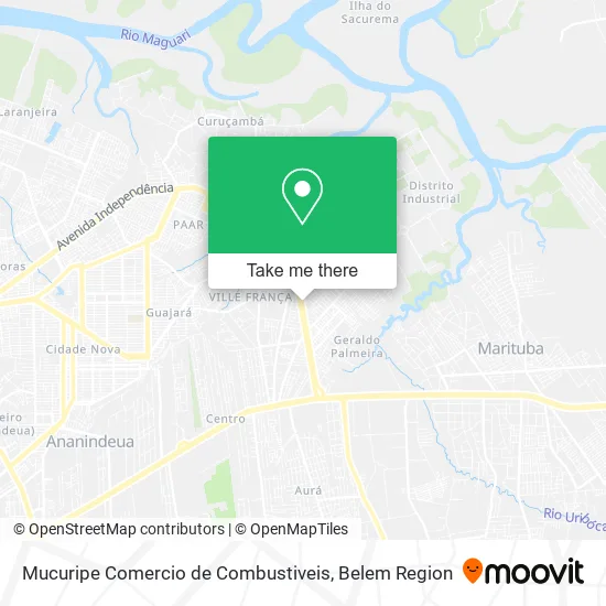 Mucuripe Comercio de Combustiveis map