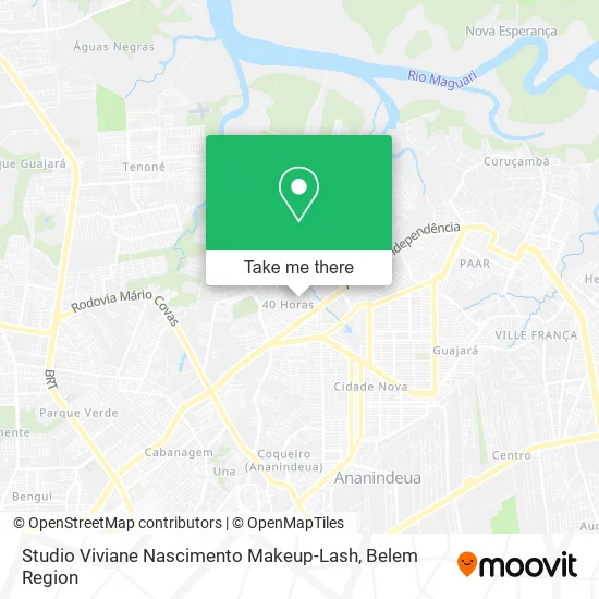 Studio Viviane Nascimento Makeup-Lash map