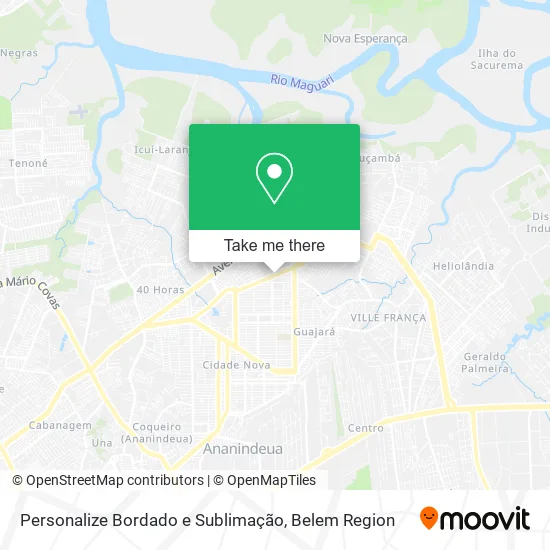 Personalize Bordado e Sublimação map