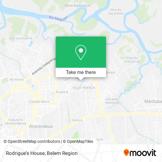 Rodrigue's House map