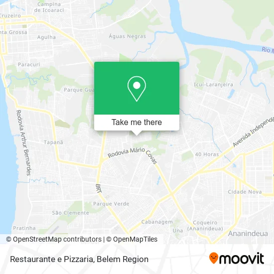 Restaurante e Pizzaria map