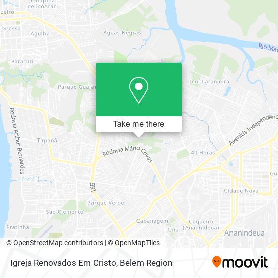 Igreja Renovados Em Cristo map