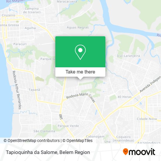 Tapioquinha da Salome map