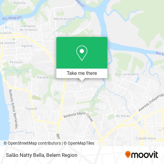 Salão Natty Bella map