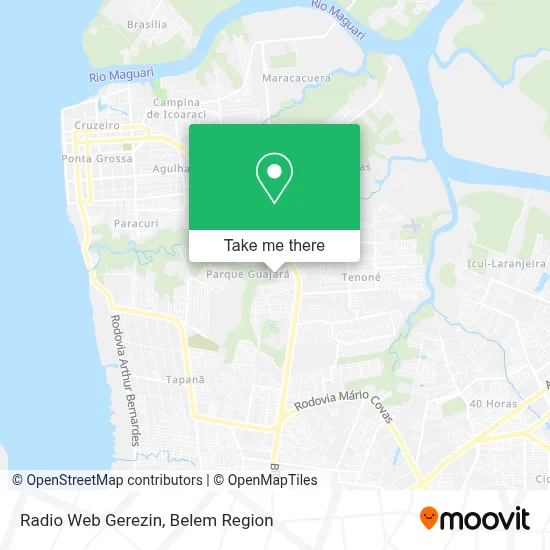 Radio Web Gerezin map