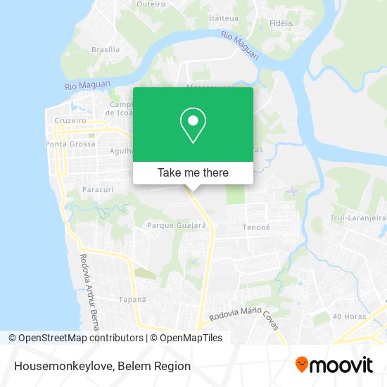 Mapa Housemonkeylove