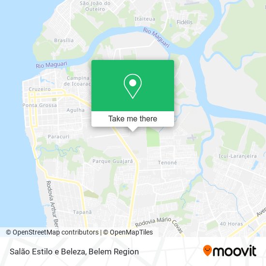 Salão Estilo e Beleza map