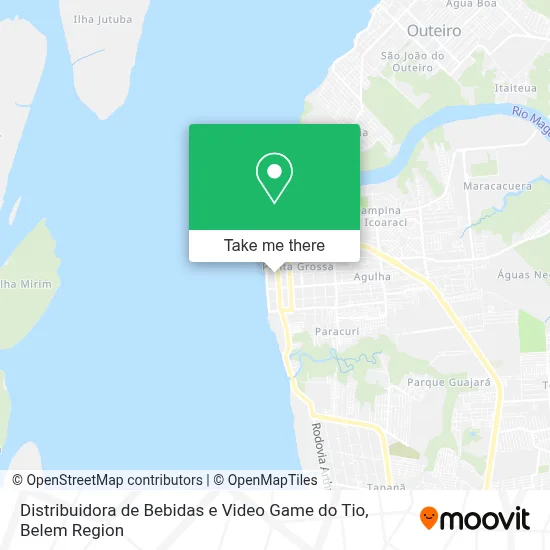Distribuidora de Bebidas e Video Game do Tio map