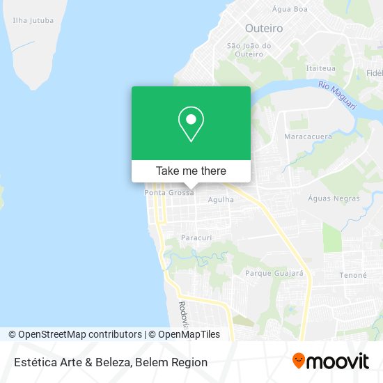Estética Arte & Beleza map