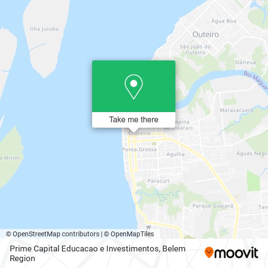 Prime Capital Educacao e Investimentos map