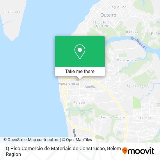 Q Piso Comercio de Materiais de Construcao map