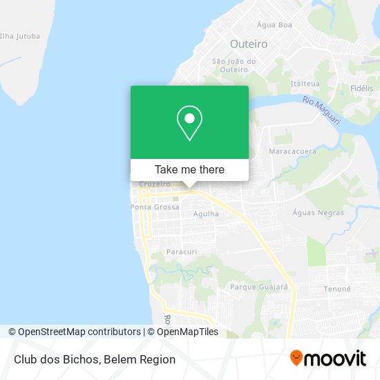 Club dos Bichos map