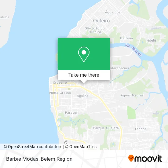 Barbie Modas map