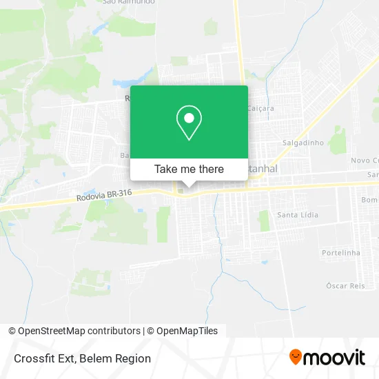 Crossfit Ext map
