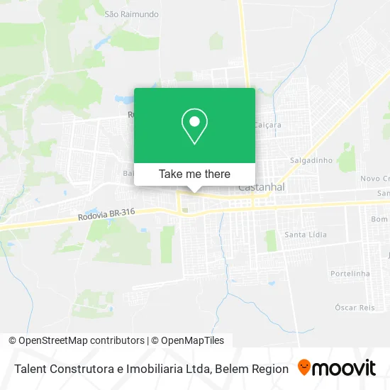 Talent Construtora e Imobiliaria Ltda map