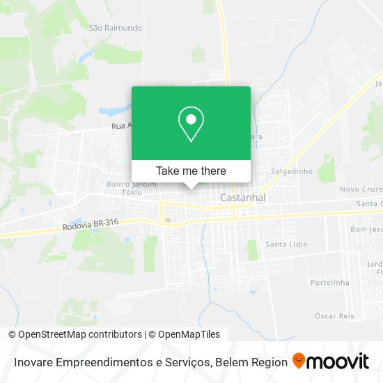 Inovare Empreendimentos e Serviços map