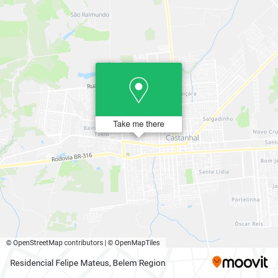 Residencial Felipe Mateus map