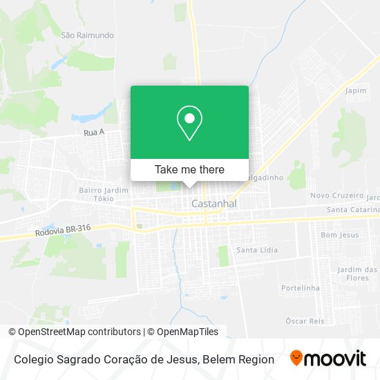 Colegio Sagrado Coração de Jesus map