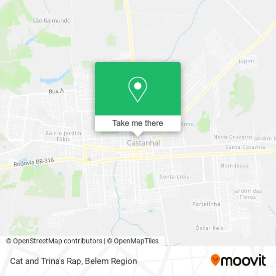 Cat and Trina's Rap map