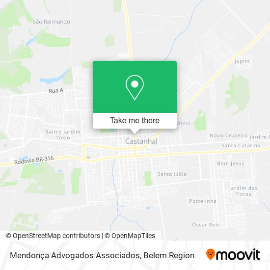 Mendonça Advogados Associados map