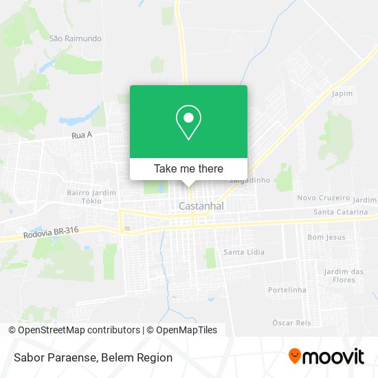 Sabor Paraense map