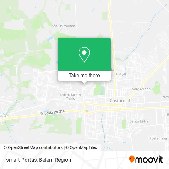 smart Portas map