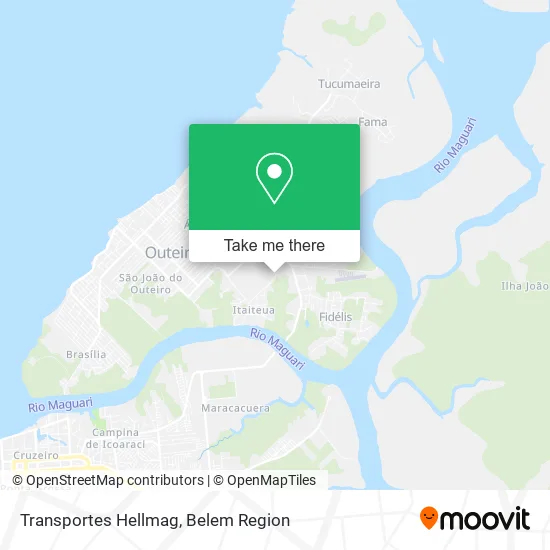 Transportes Hellmag map