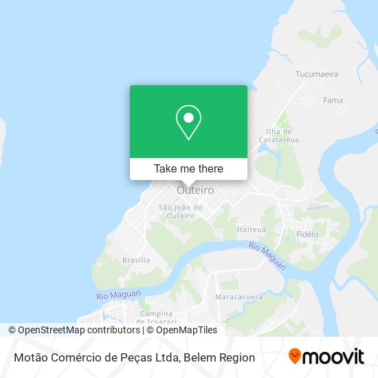 Motão Comércio de Peças Ltda map